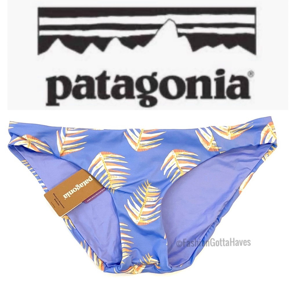 PATAGONIA Sunamee Bottom In Palm Of Heart Purple